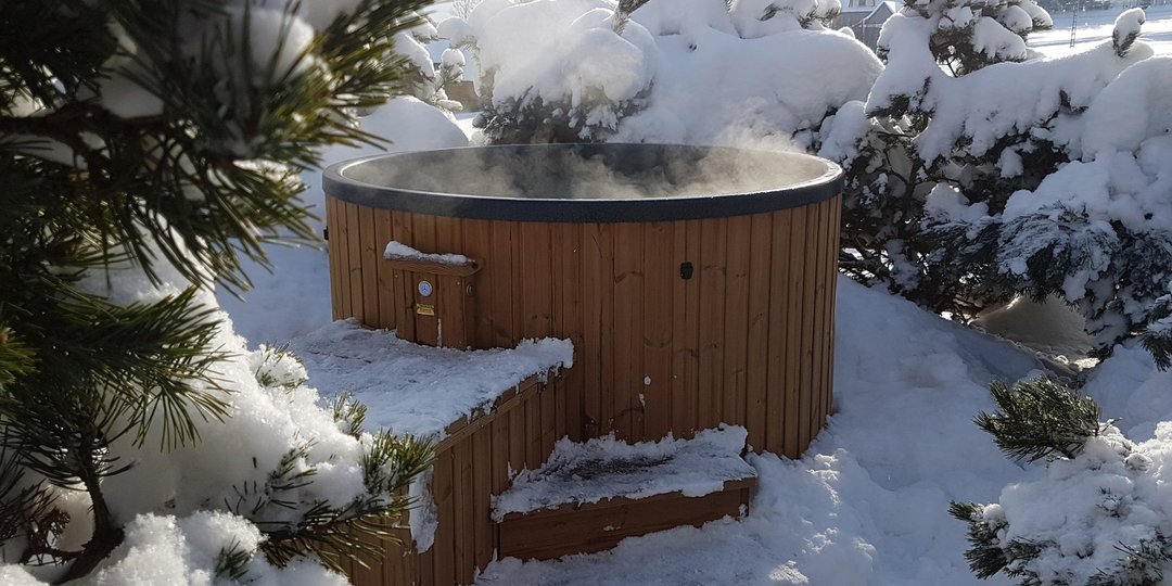Royaltub im Schnee